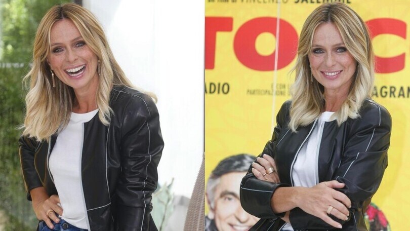 Serena Autieri incanta al photocall di ‘Con tutto il cuore’