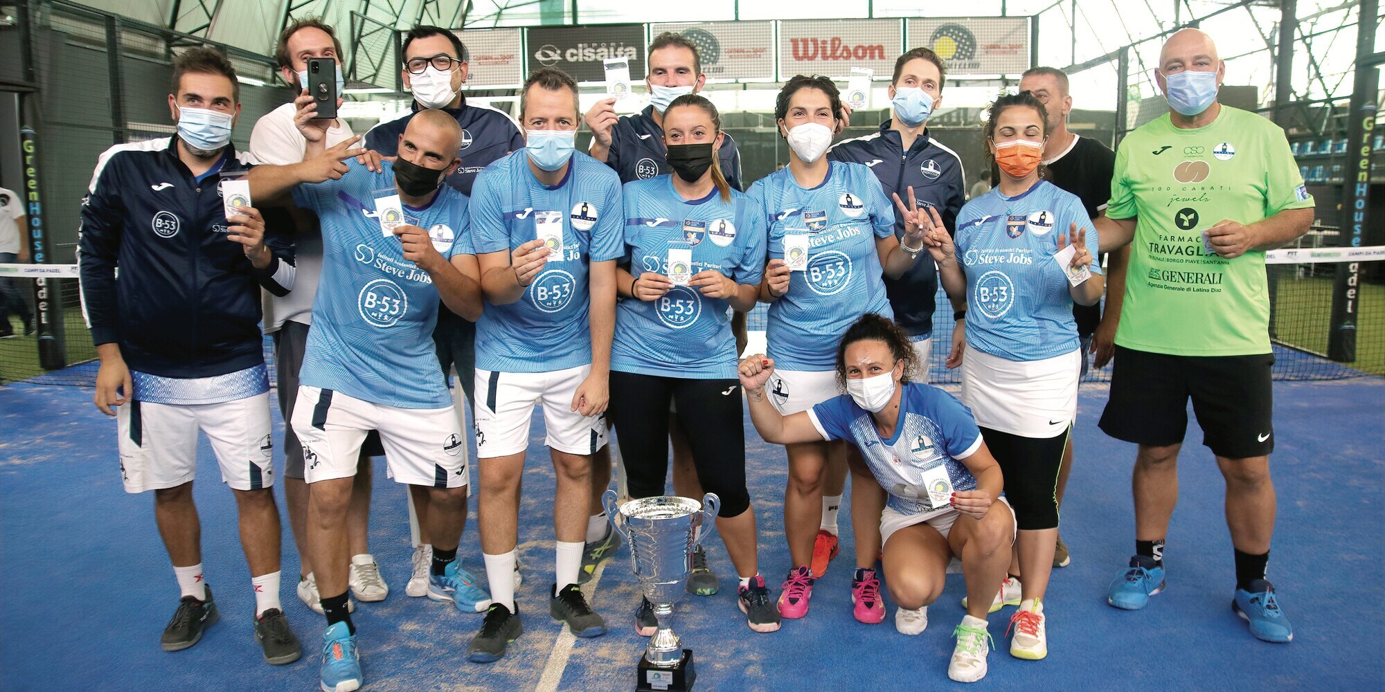 Latina, che bis: campione Nazionale Padel MSP