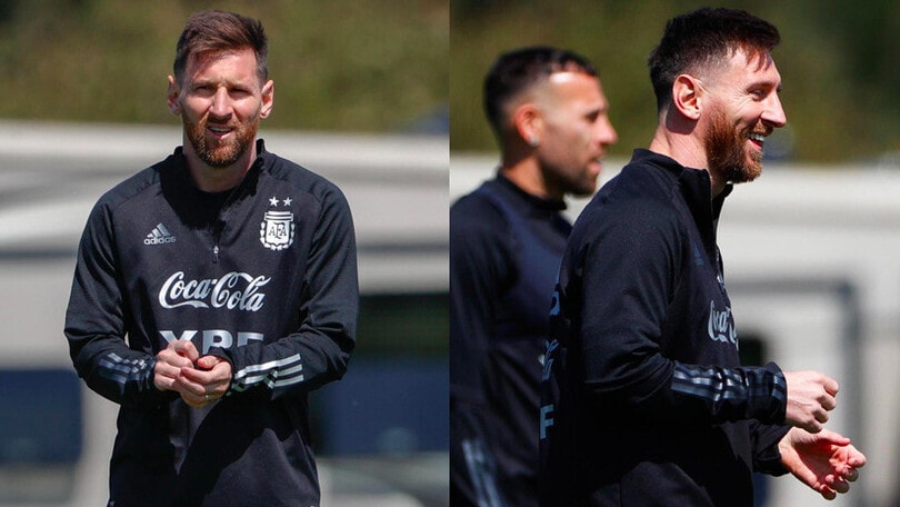 L'Argentina si prepara per il Paraguay: Messi guida l'allenamento