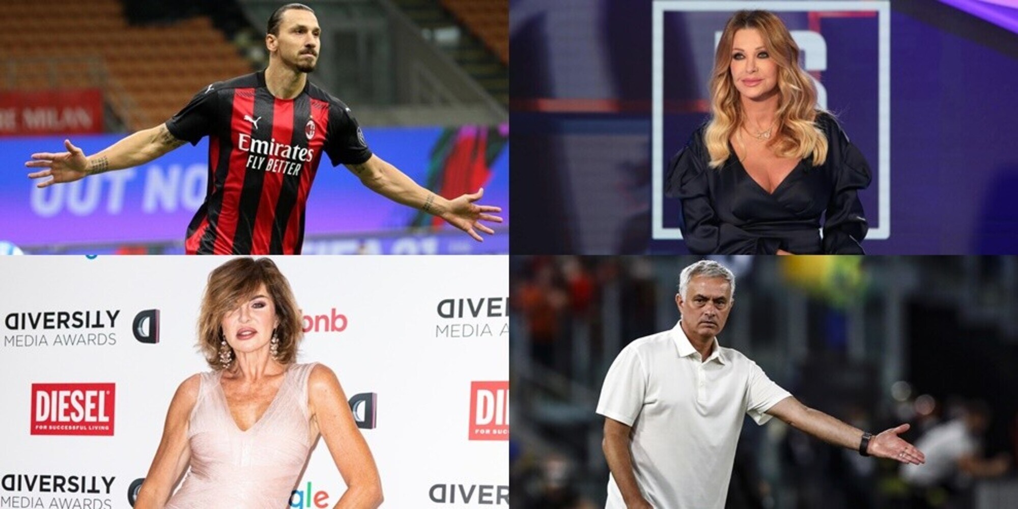 Paola Ferrari: "Ibra è affascinante. Mourinho? Lo lascio alla Parietti"