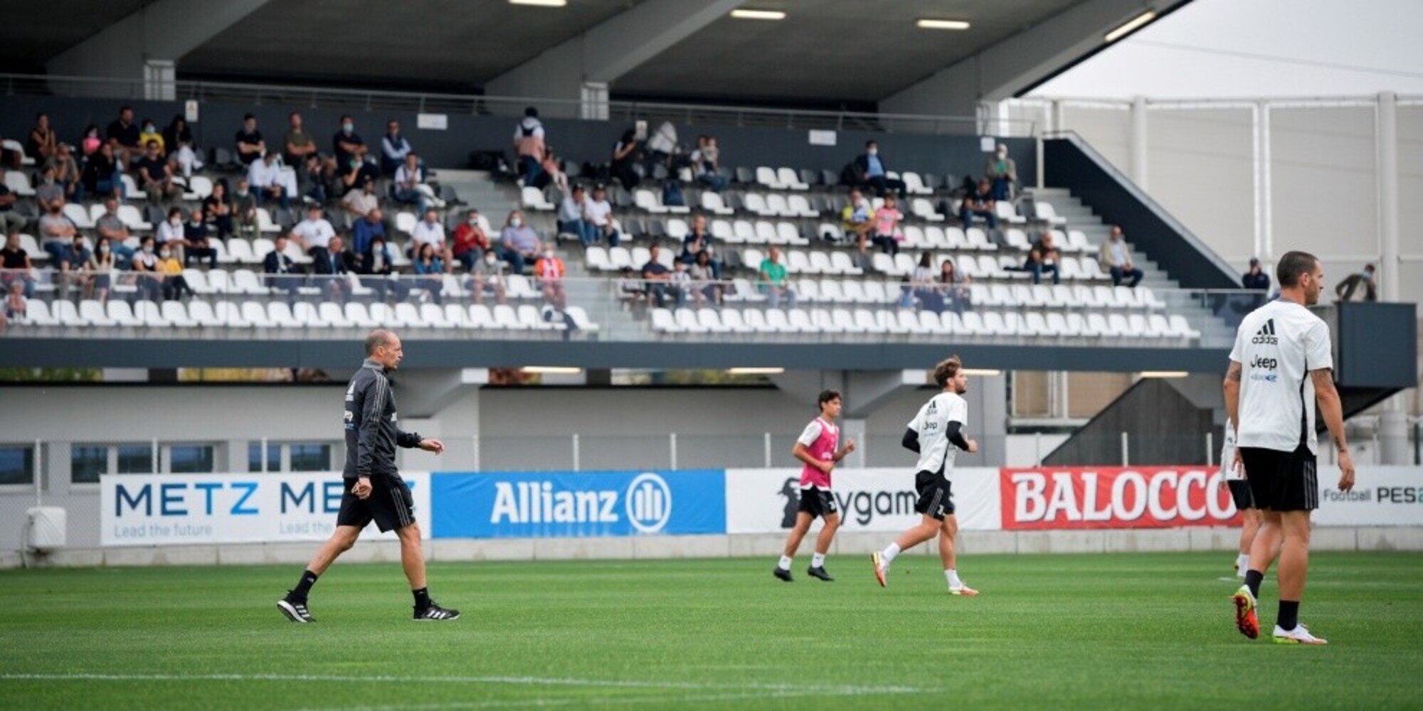 Juve, sabato amichevole con l'Alessandria al JTC