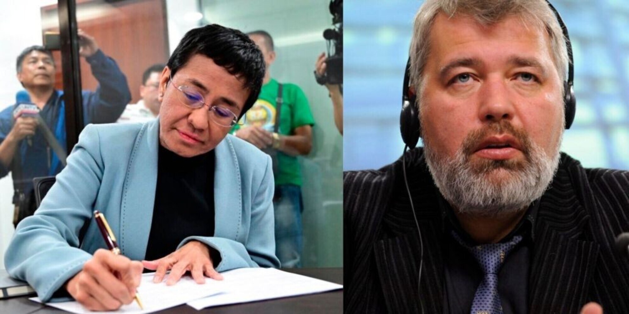 Il Nobel per la pace 2021 a Maria Ressa e Dmitry Muratov