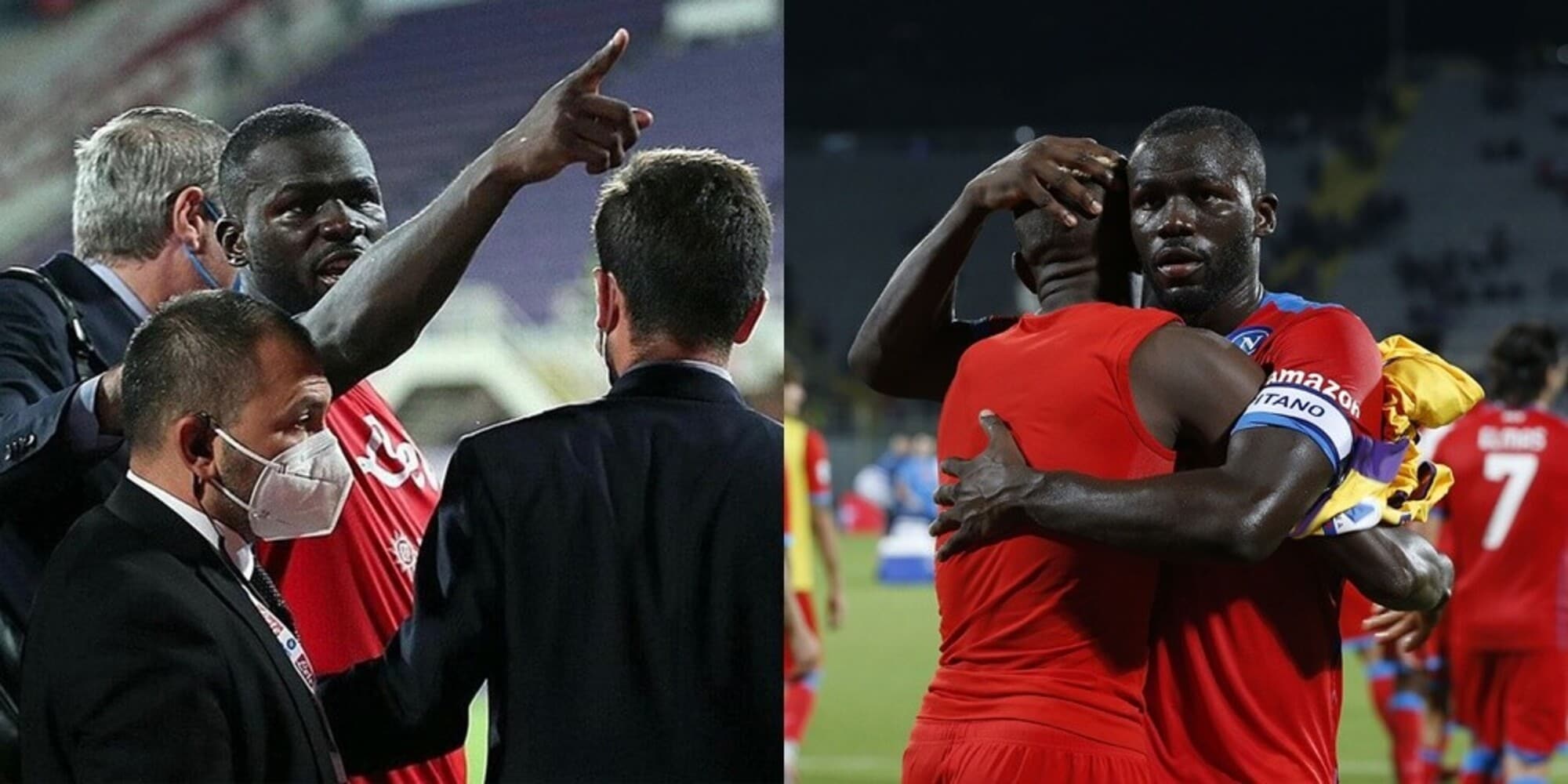 Caso Koulibaly, Daspo di 5 anni al tifoso che urlò "scimmia di m..."