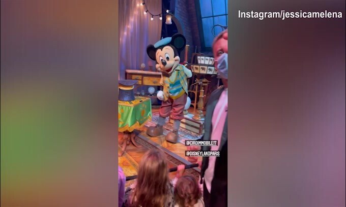 Gita a Disney per Immobile e la famiglia