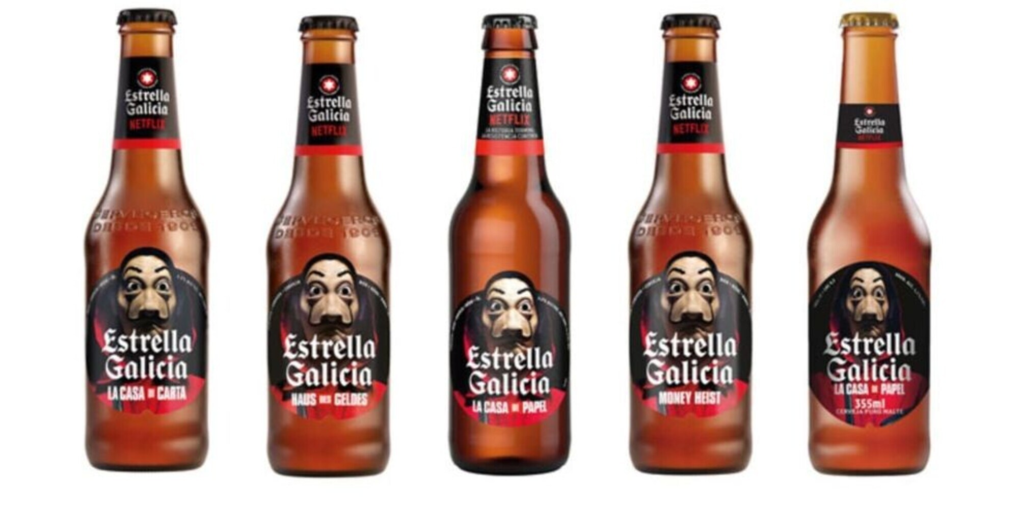 La Casa di Carta ha la sua birra grazie a Estrella Galicia
