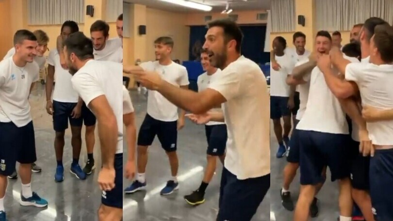 Buffon e la rivincita a morra cinese: "Ne mancava solo uno..."