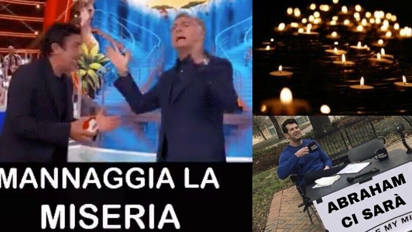 Abraham si ferma, Roma in ansia: social scatenati