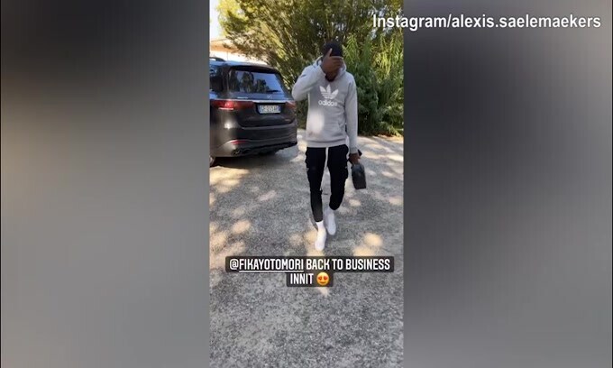 Tomori, che eleganza a Milanello!