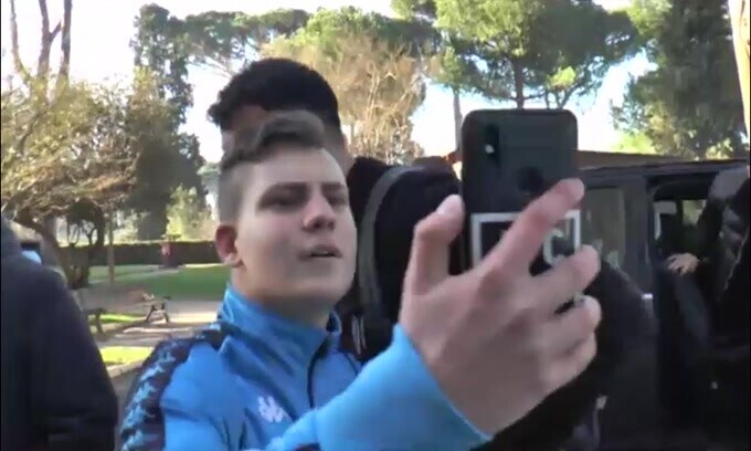 Napoli, stop per Petagna: contrattura all’adduttore