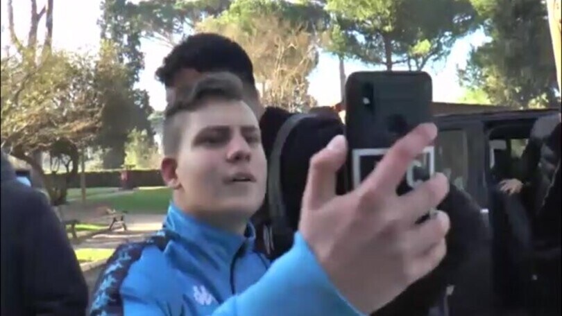 Napoli, stop per Petagna: contrattura all’adduttore
