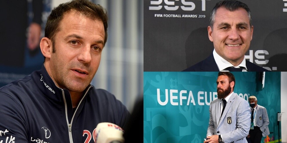 Del Piero, Vieri, De Rossi e non solo: ecco i nuovi allenatori a Coverciano