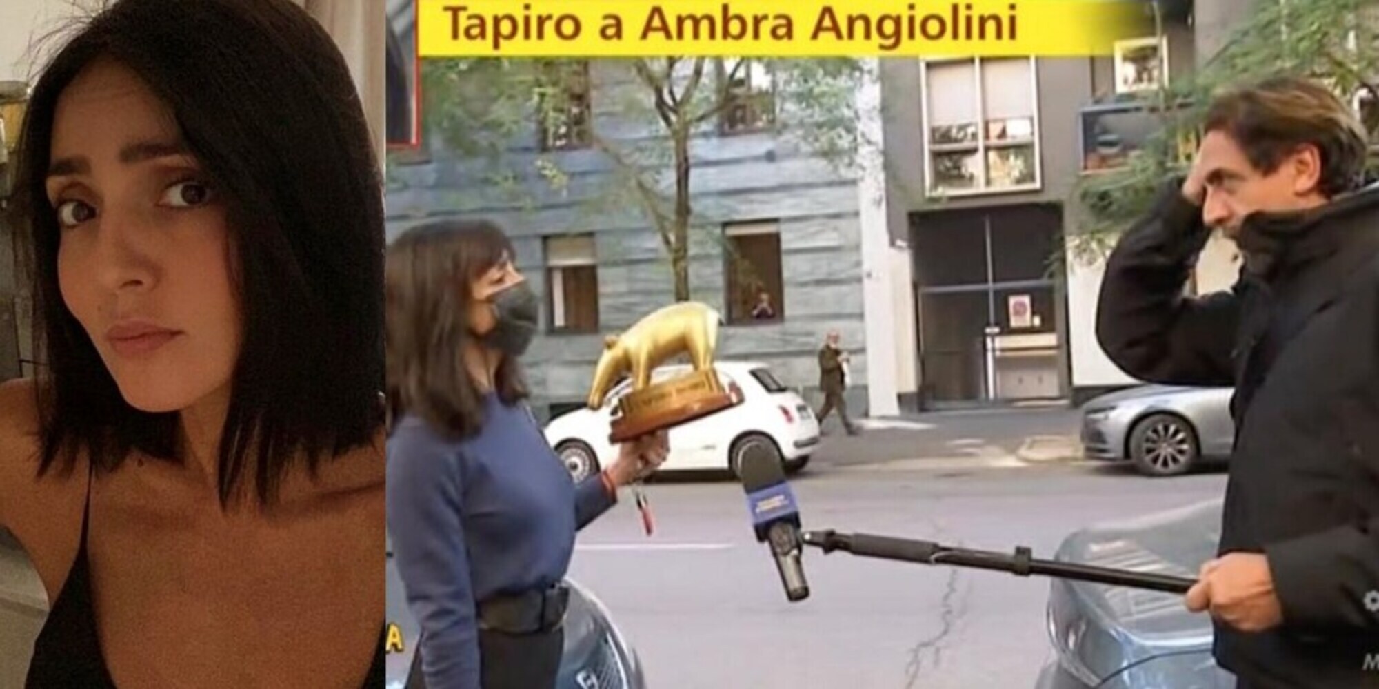 Tapiro d'oro ad Ambra Angiolini: arriva la risposta di Striscia la Notizia