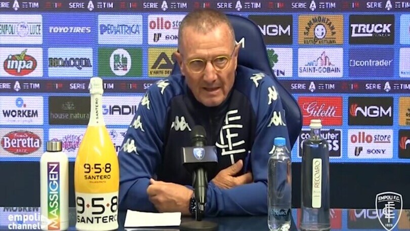 Andreazzoli: "Atalanta? Ne parla tutt'europa ma ce la giocheremo"