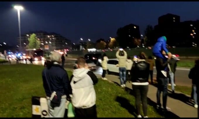 Juve-Roma: ecco il pullman dei giallorossi