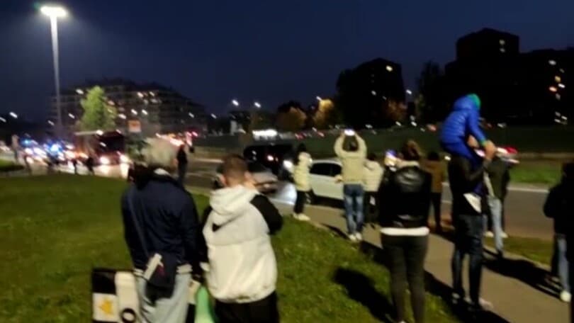 Juve-Roma: ecco il pullman dei giallorossi