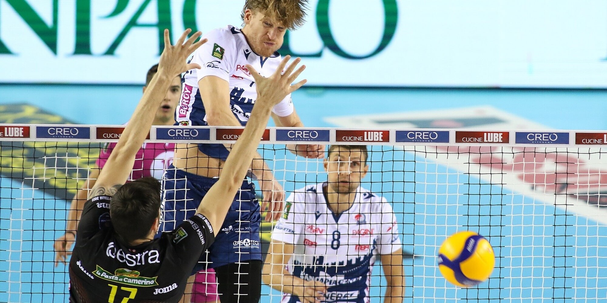 Piacenza espugna Civitanova, successi per Perugia, Milano e Trento