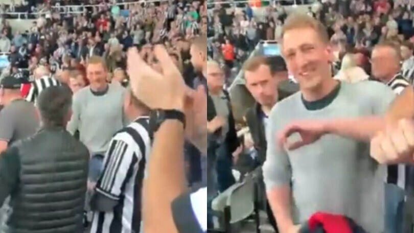 L'ovazione dello stadio per il medico eroe di Newcastle-Tottenham