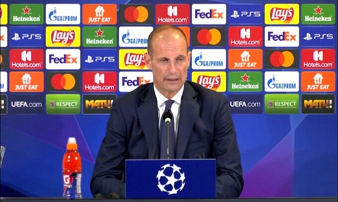Allegri: "De Ligt c'è. Dybala ci sarà con l'Inter"