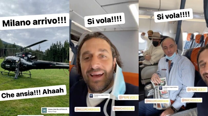 Toni show tra Marchisio e Ambrosini: in elicottero e aereo, "si vola" per l'Inter
