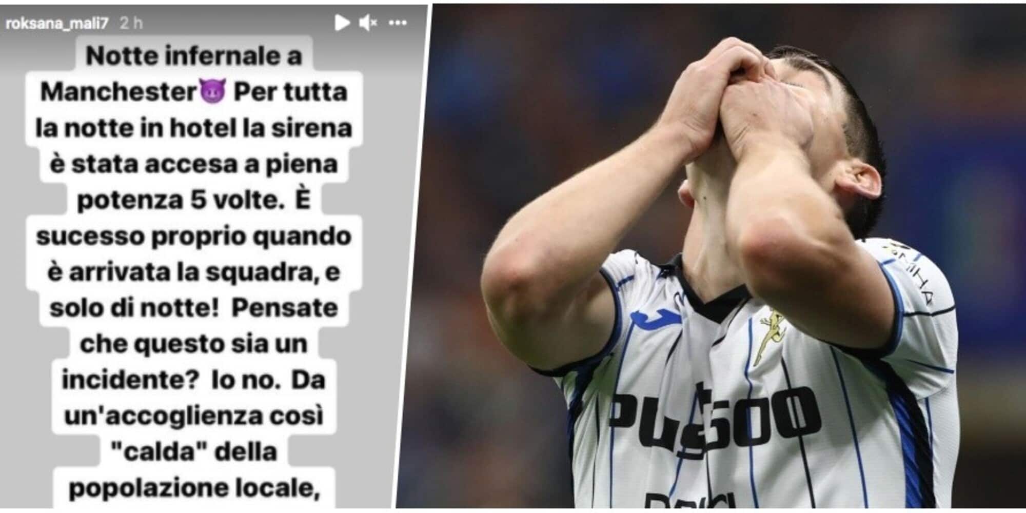 Atalanta, notte insonne a Manchester. Lady Malinovskyi: "Non è un incidente"
