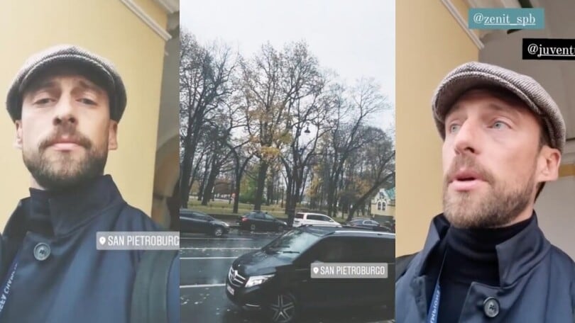 Zenit-Juve, Marchisio tranquillizza tutti: "Lo stadio è al coperto"