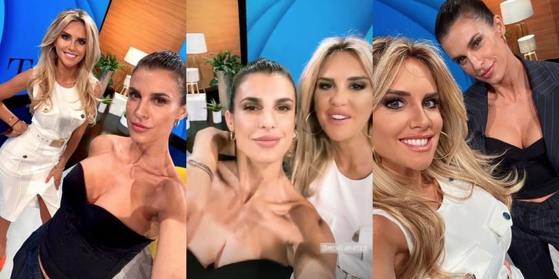 Elisabetta Canalis e Michela Persico: la mora e la bionda incantano il web