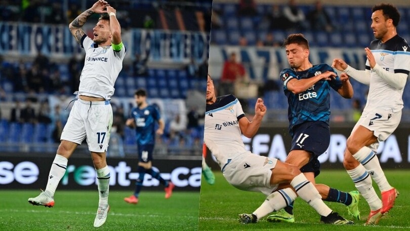 Lazio, con il Marsiglia è 0-0: Immobile fermato dalla traversa