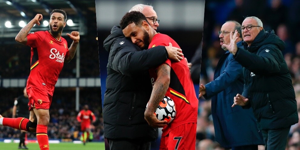 Watford, Ranieri è già idolo: manita all'Everton di Benitez!