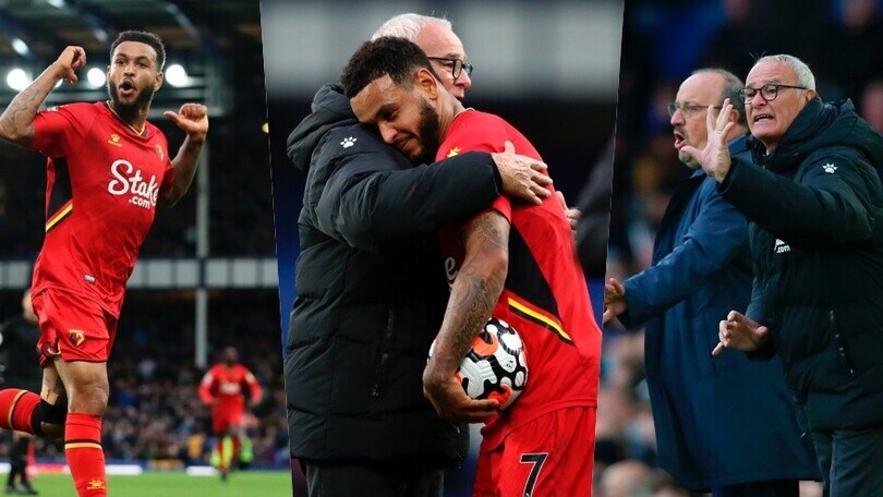 Watford, Ranieri è già idolo: manita all'Everton di Benitez!