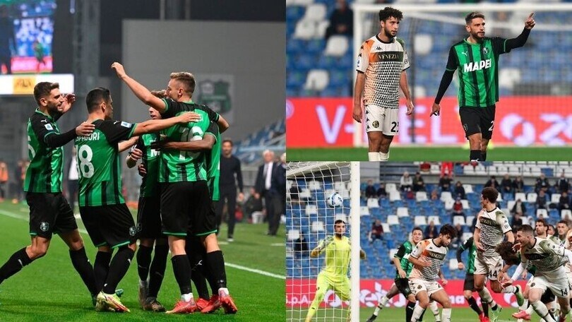 Tris Sassuolo con Berardi, Frattesi e un errore di Henry: Venezia ko