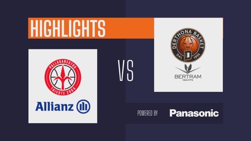 Allianz Trieste - Bertram Derthona Basket Tortona 88-57