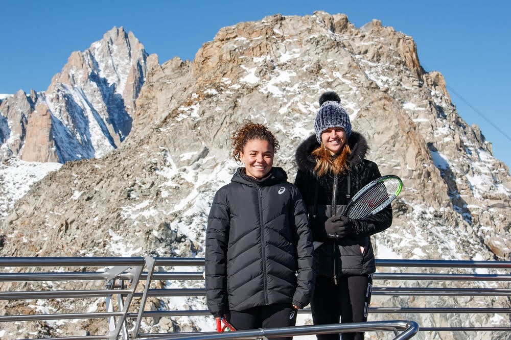 Record da non crederci: palleggi sul Monte Bianco