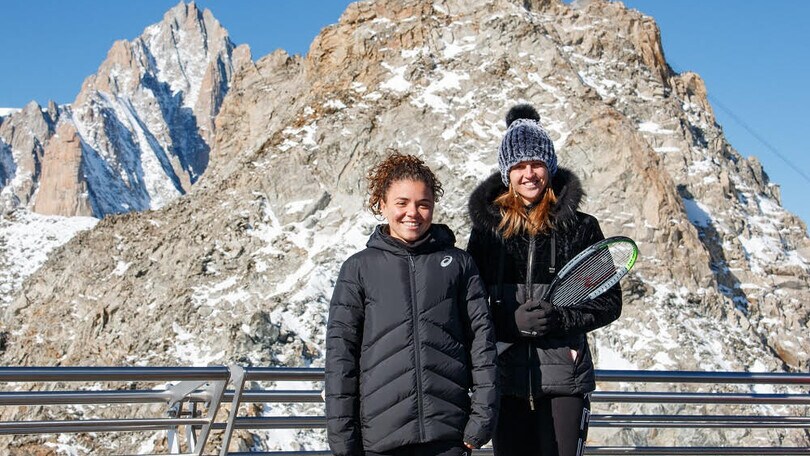 Record da non crederci: palleggi sul Monte Bianco