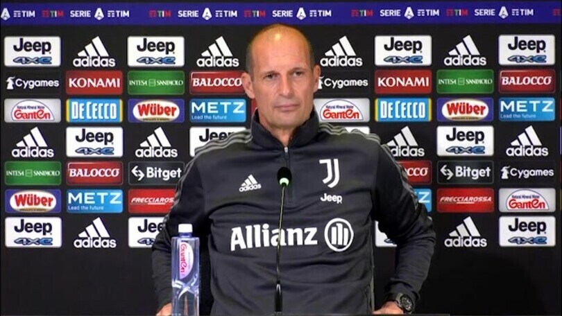Allegri show: "Chi è che deve giocare?"