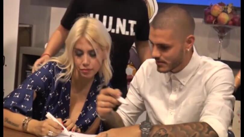Icardi, la lettera per avere il perdono di Wanda