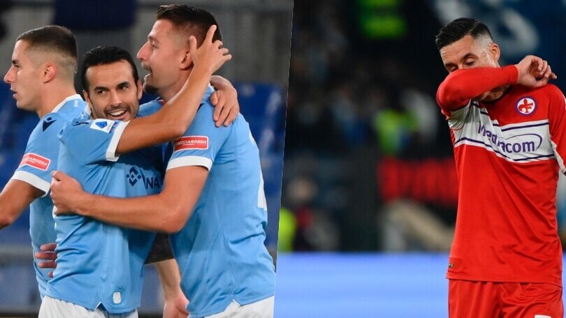 Lazio ok contro la Fiorentina: decisivo Pedro