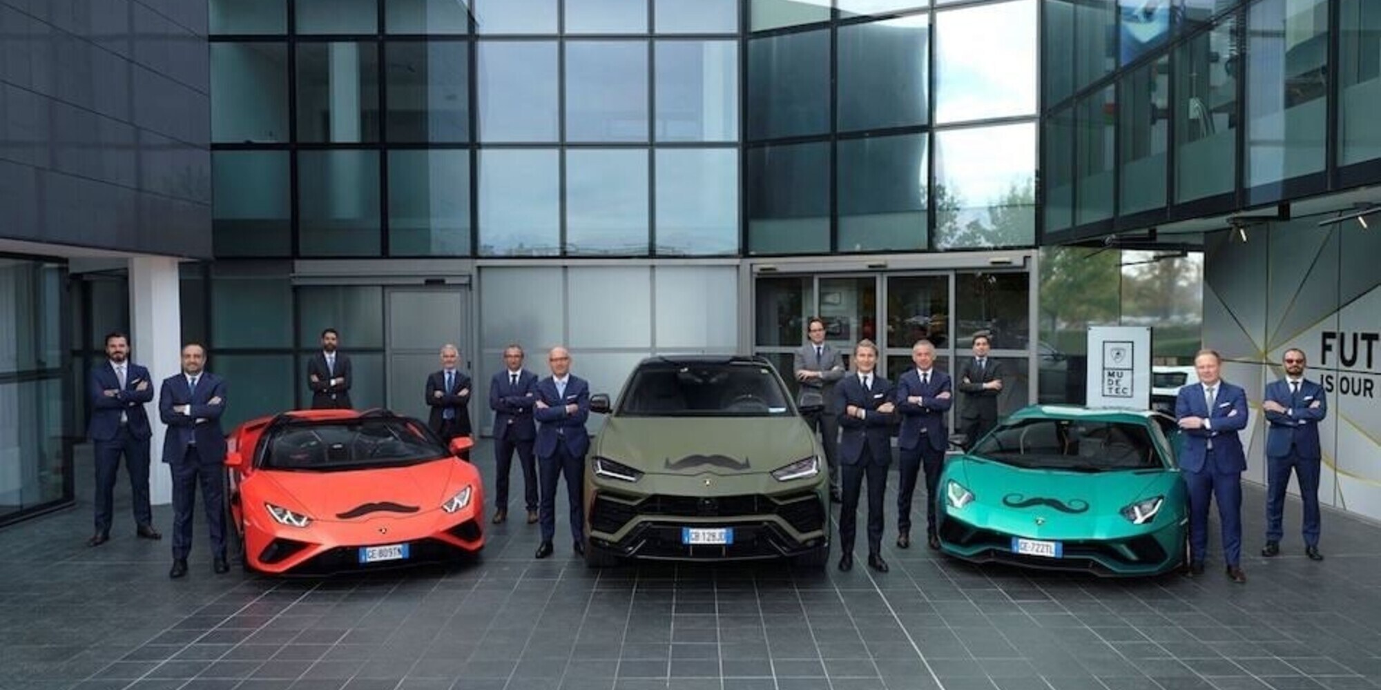 Anche Lamborghini partecipa al Movember