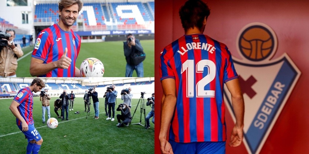 Llorente all'Eibar: che accoglienza per la presentazione ufficiale