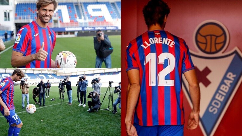 Llorente all'Eibar: che accoglienza per la presentazione ufficiale