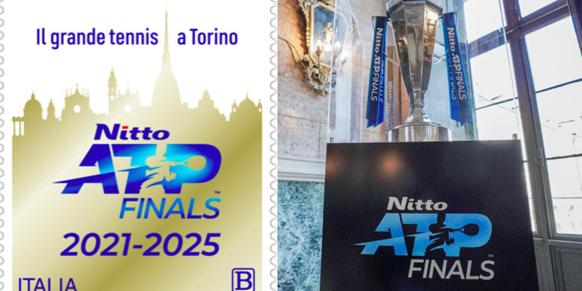 Atp Finals, ecco il francobollo speciale di Poste Italiane