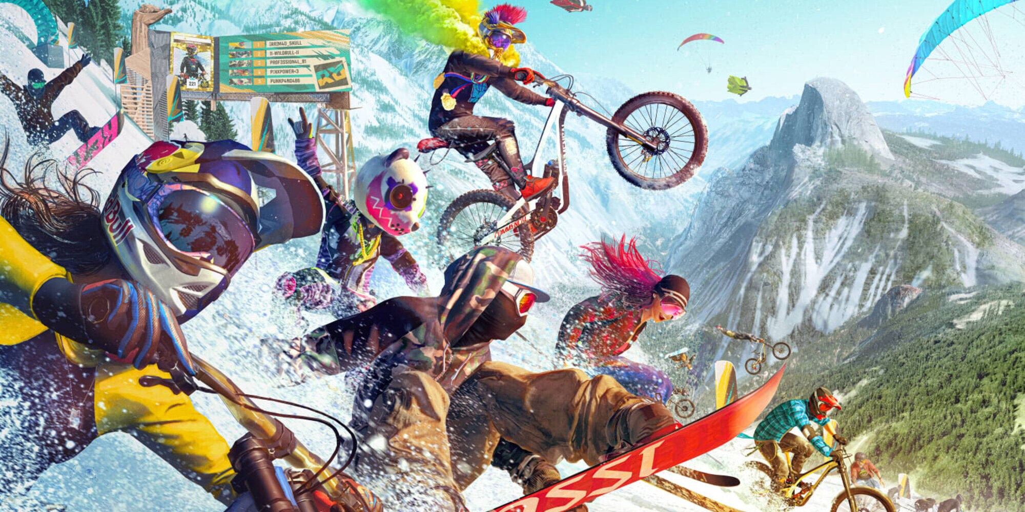 Ubisoft presenta Rider’s Republic dedicato agli sport estremi