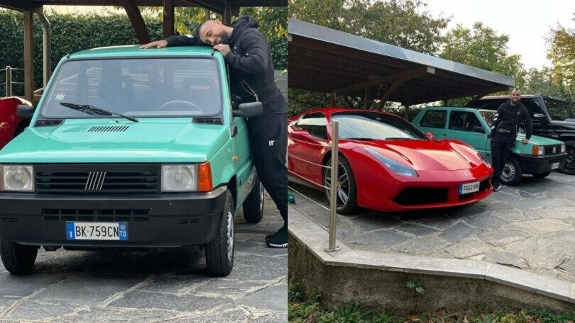 Vidal felice come un bambino: finalmente è arrivata la Panda targata Torino!