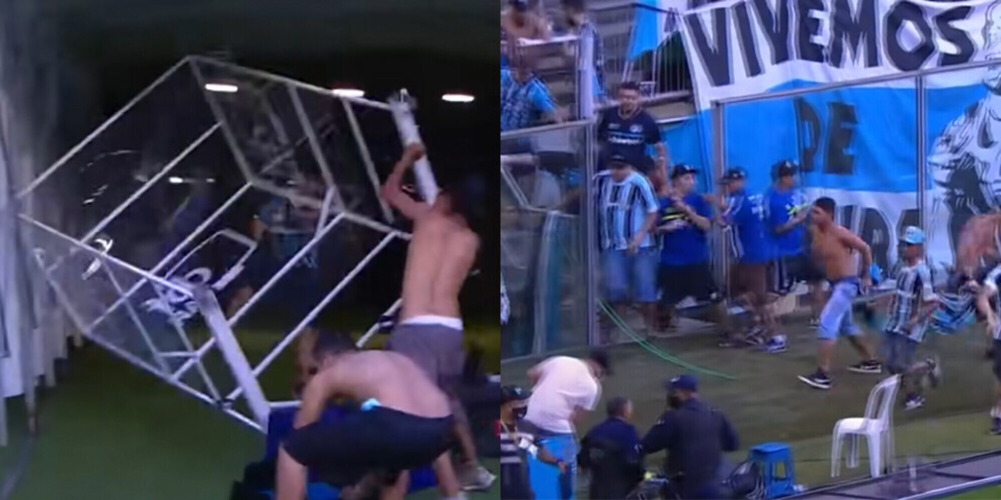 Clamoroso in Brasile: Var distrutto dai tifosi del Gremio!