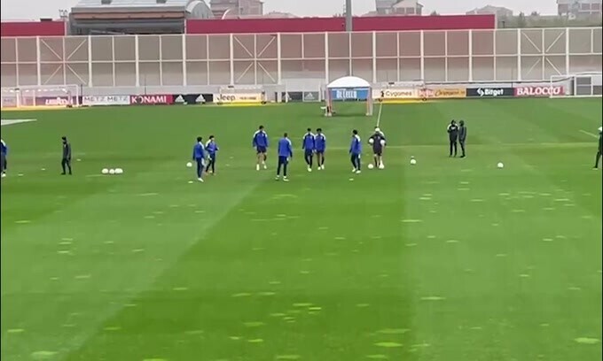 Vigilia di Juve-Zenit: la rifinitura dei bianconeri