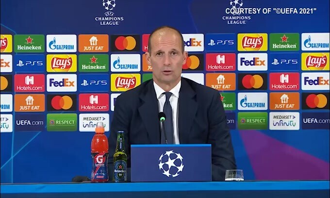 Allegri: "I 5 minuti finali sono l'emblema di quello che siamo ora"
