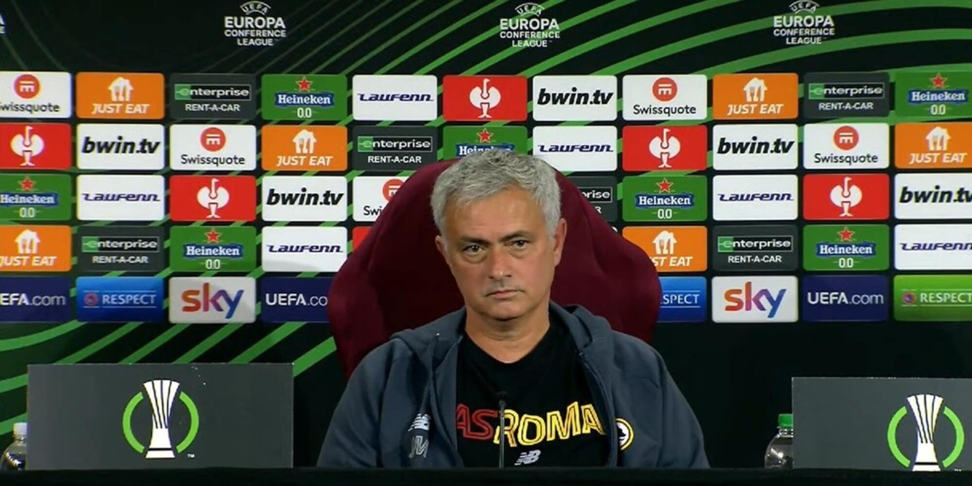 Mourinho: "Il 6-1 subito all'andata? Giocherà un'altra Roma"