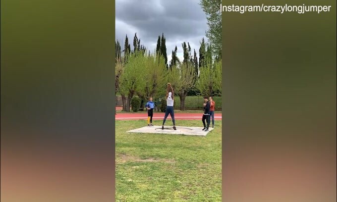 Lancio del peso? Ci pensa Jacobs!