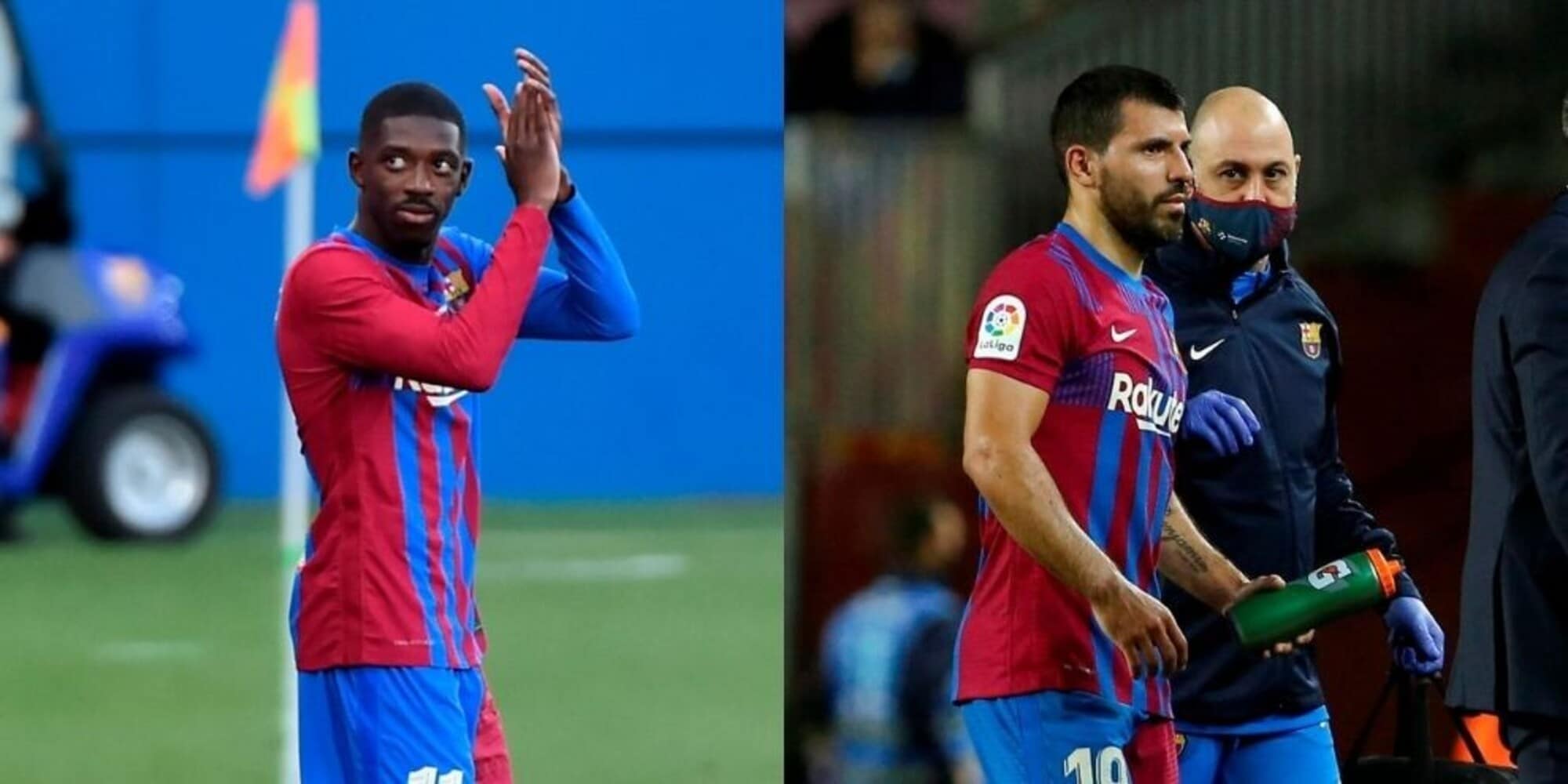 Barcellona, brutte notizie: dopo Aguero anche Dembele va ko