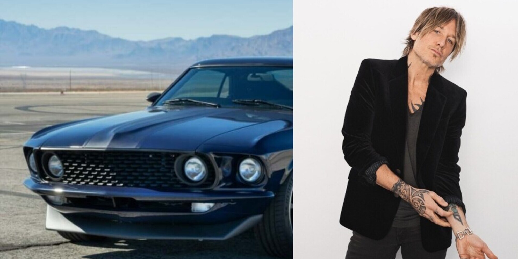 Keith Urban, la Ford Mustang 1969 del marito di Nicole Kidman è uno spettacolo