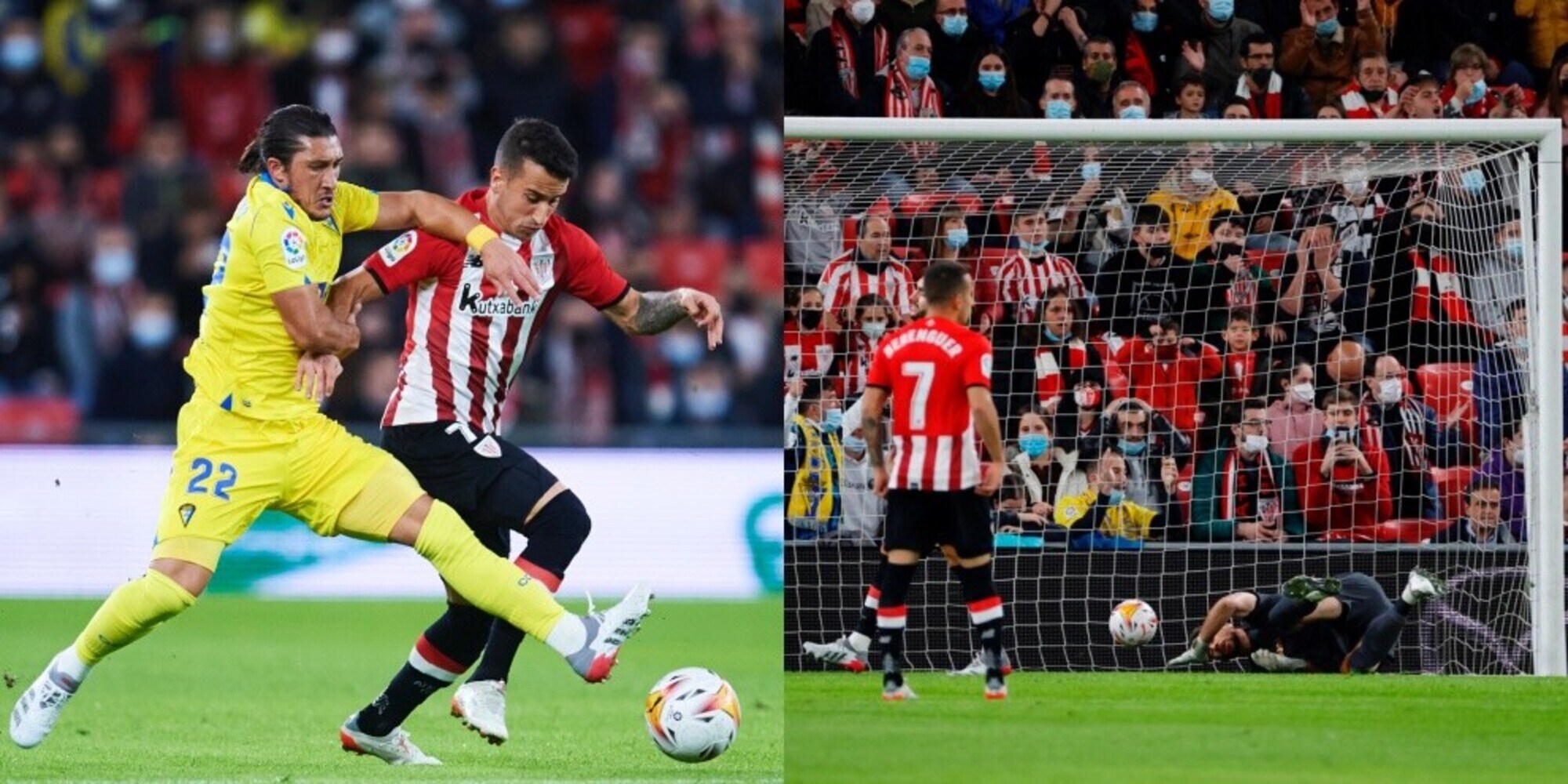 Berenguer non va, papera Unai Simon: Athletic Bilbao ko col Cadice